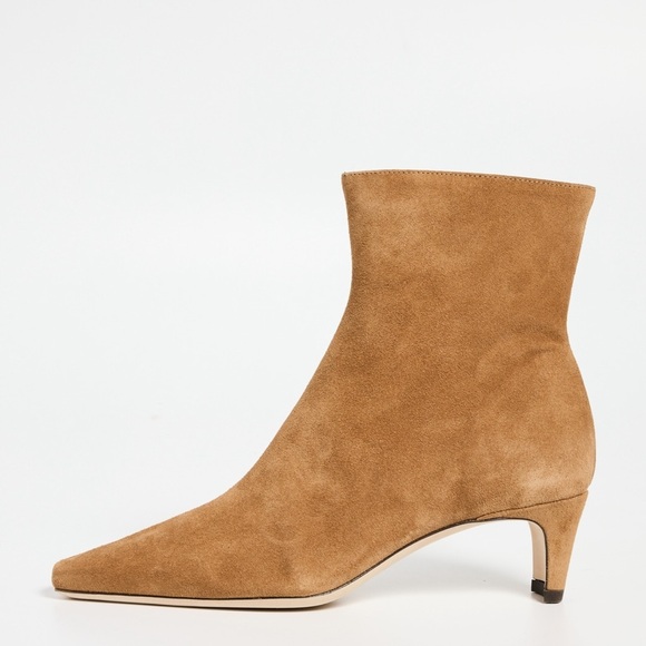🦃NWOT STAUD Suede Wally Ankle Boots - Picture 4 of 10
